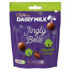 Cadbury Dairy Milk Jingly Bells Hazelnut Creme Chocolate Bag 73g