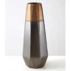 Premier Housewares Jet Metallic Vase - Large