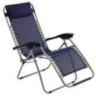 Garden Gear Zero Gravity Chair - Navy Blue
