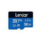 Lexar 32GB micro SDHC Card UHS-I High-Performance 633x U1 100MB/s