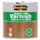 Rustins Quick Dry Varnish - Clear Matt - 2.5L