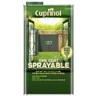 Cuprinol One Coat Sprayable Fence Treatment - Forest Green - 5L