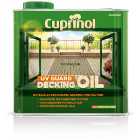 Cuprinol Uv Guard Decking Oil - Natural Oak - 2.5L