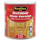 Rustins Quick Dry Outdoor Varnish - Clear Gloss - 1L