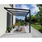 Canopia by Palram Stockholm Patio Cover 3.4X3.7 Clear - Grey