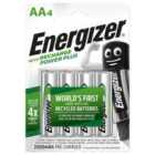 Energizer Rechargeable AA Batteries - 4 Pack