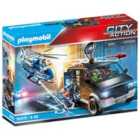 Playmobil City Action - Helicopter Pursuit With Runaway Van 70575