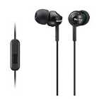 Sony EX110 In-ear Headphones And Mic Black