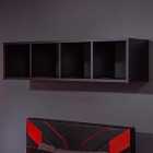 X Rocker MESH TEK Shelf with 4 Cube Storage