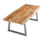 IH Design Natural Essential Live Edge Coffee Table