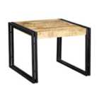 IH Design Upcycled Industrial Mintis Coffee Table Wood And Metal Design Metal
