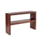 IH Design Dakota Mango Wood Console Table With Shelf