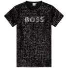 Boss - Boss Short Sleeve Logo T-Shirt Dress Junior Girls
