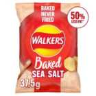 Walkers Baked Sea Salt Snacks Crisps 37.5g