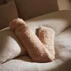 Teddy Taupe Long Hot Water Bottle