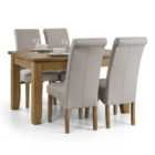 Astoria Dining Table and 4 Rio Chairs