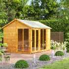 Power Sheds Apex Shiplap Dip Treated Summerhouse - 10 x 8ft