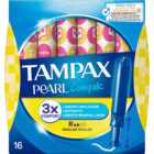Tampax Pearl Compak Regular Tampons with Applicator 16 Pack