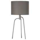 The Lighting and Interiors Chrome Jerry Table Lamp