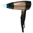 Geepas GH8642 1600W Powerful Travel Hair Dryer With Foldable Handle - Gold