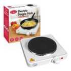 Quest 35240 Electric 1500W Single Hot Plate - White