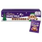 Cadbury Dairy Milk Christmas Chocolate Buttons Tube 72g