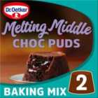 Dr Oetker Melting Middle Chocolate Pudding Baking Mix 140g