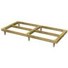 Power Sheds Pressure Treated Garden Building Base Kit - 8 x 4ft
