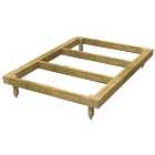 Power Sheds Pressure Treated Garden Building Base Kit - 4 x 6ft