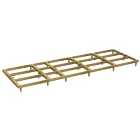 Power Sheds 18 x 6ft Pressure Treated Garden Building Base Kit