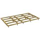Power Sheds Pressure Treated Garden Building Base Kit - 14 x 8ft
