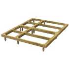 Power Sheds Pressure Treated Garden Building Base Kit - 6 x 8ft