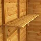 Power Sheds Timber Shelving Kit - 4ft