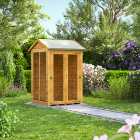 Power Sheds Apex Shiplap Dip Treated Summerhouse - 4 x 4ft