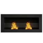Living and Home 90cm Bio Ethanol Fireplace Inset