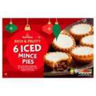 Morrisons Iced Mince Pies 6 per pack