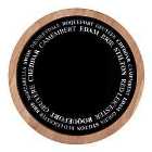 Round Decal Cheese Board