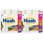 72 Rolls of Hush Shea Butter Toilet Paper -3ply