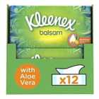12 Boxes of Kleenex Balsam Tissue