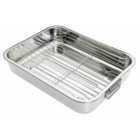 Kitchen Craft Stainless Steel Roaster With Rack