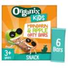 Organix KIDS Marvellous Mandarin & Apple Organic Oat Snack Bars Multi 6 x 23g