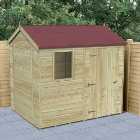 Forest Garden Timberdale 8 x 6ft Reverse Apex Shed