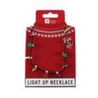 Light Up Christmas Necklace