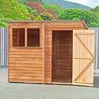 Shire Overlap Pent Shed 8X6Ft