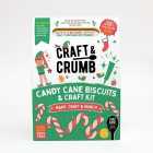Craft & Crumb Candy Cane Biscuit & Craft Kit 175g