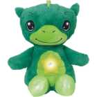 JML Star Belly Green Dinosaur Plush Soft Toy