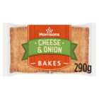 Morrisons 2 Cheese & Onion Bakes 290g