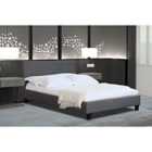SleepOn Modern Fabric Dark Grey Bed Frame