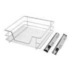 Living and Home 2pc 600mm Kitchen Organizer - Silver