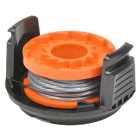 SPARES2GO 2.5m Line Spool & Cover compatible with McGregor MCT1825 MCT2X1825 18v Strimmer Trimmer 1.5mm